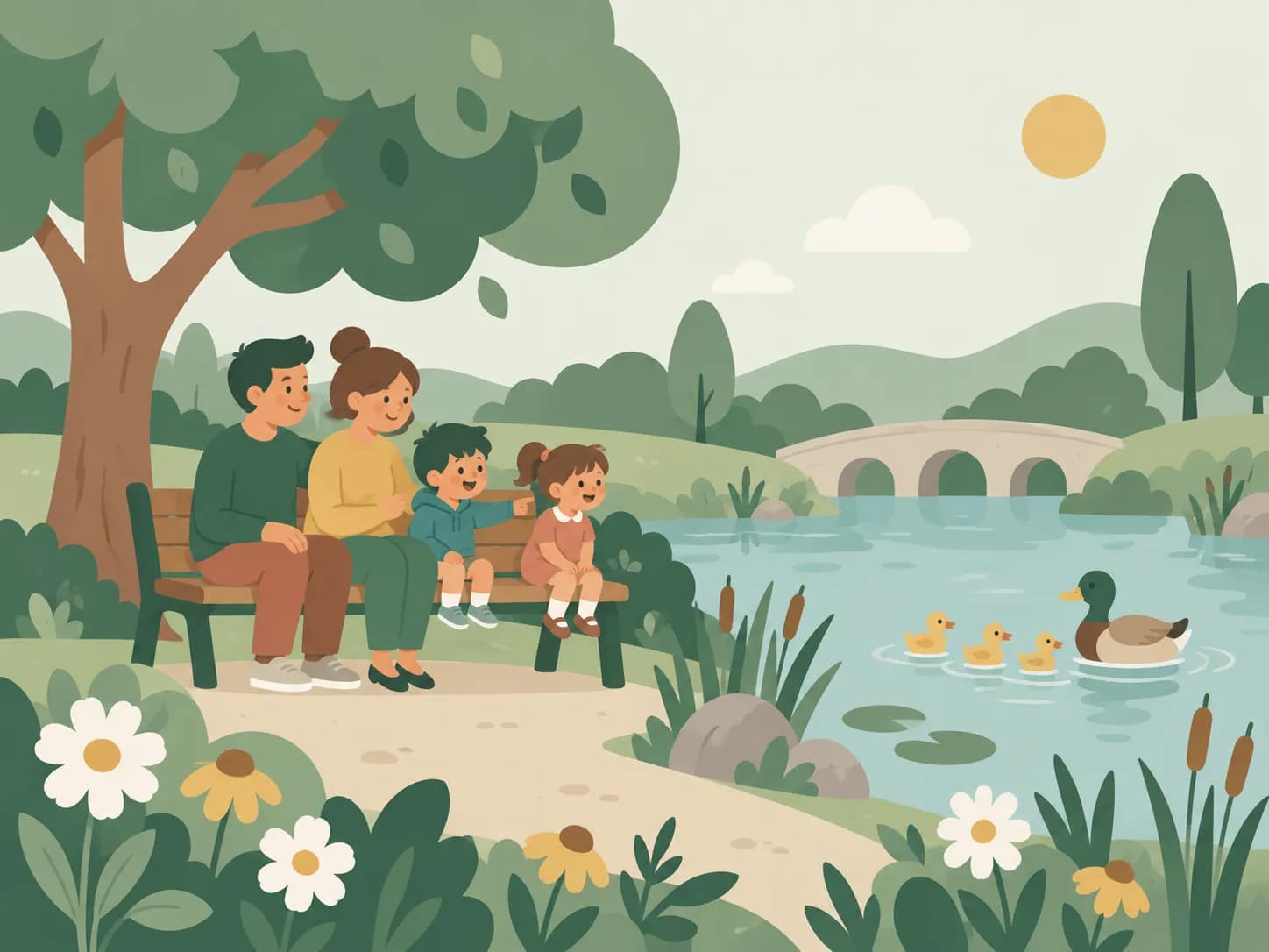 Park für Familien entdecken