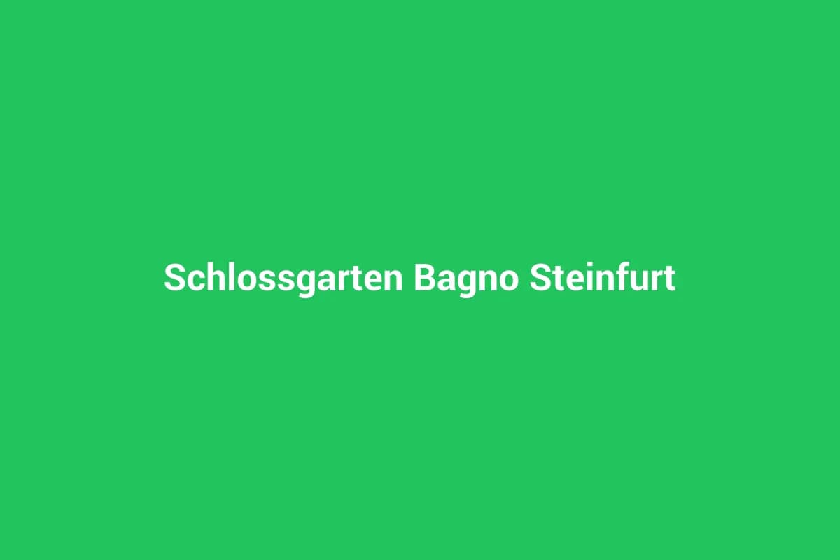 Steinfurt mit Kindern entdecken