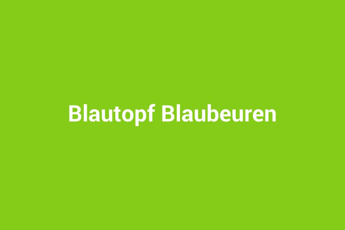 Blaubeuren mit Kindern entdecken