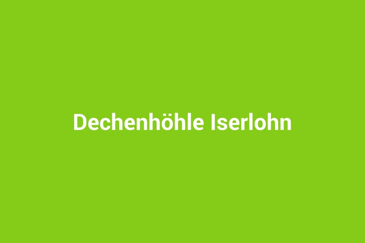 Iserlohn mit Kindern entdecken
