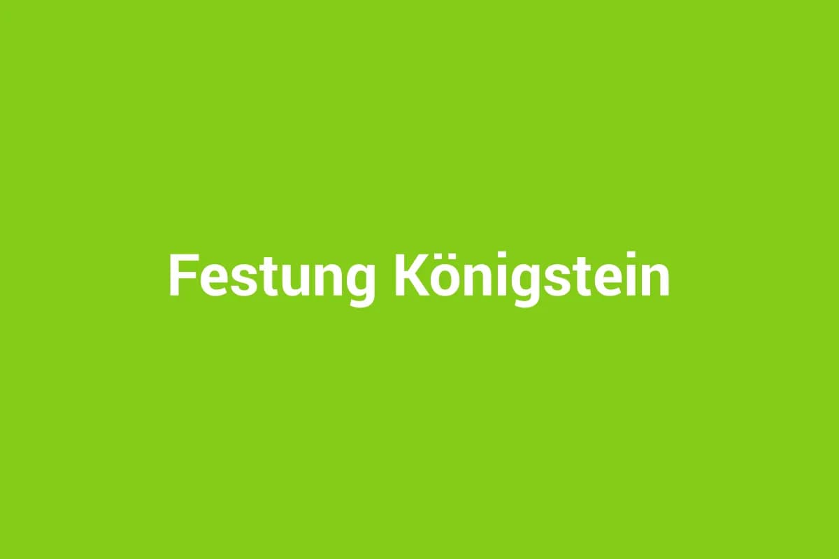 Königstein mit Kindern entdecken