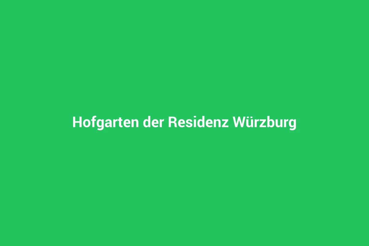 Würzburg mit Kindern entdecken