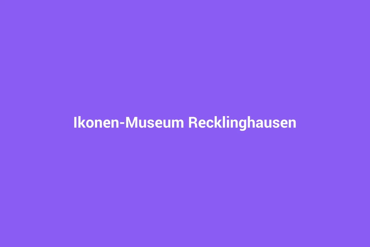 Ikonen-Museum Recklinghausen