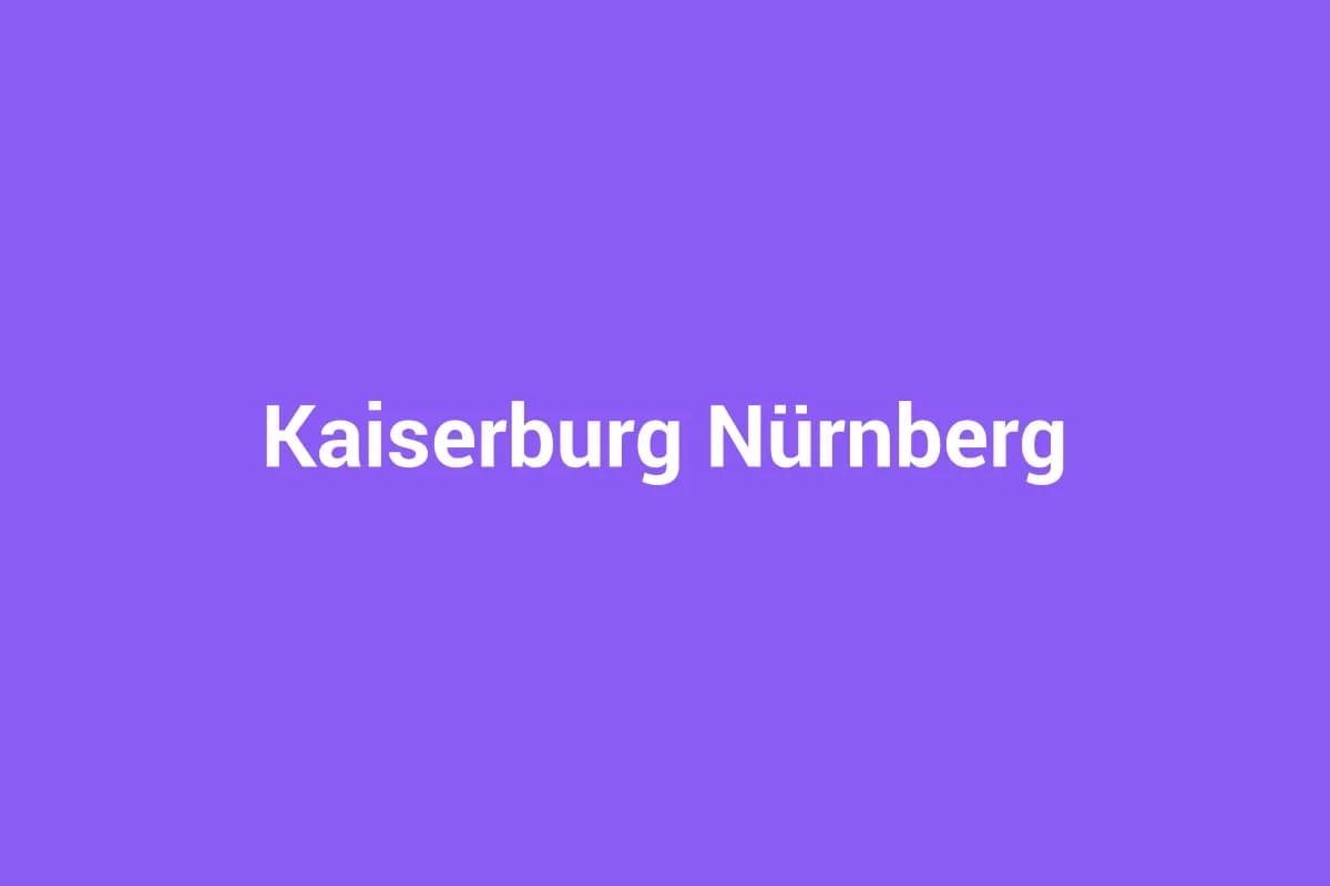 Kaiserburg Nürnberg