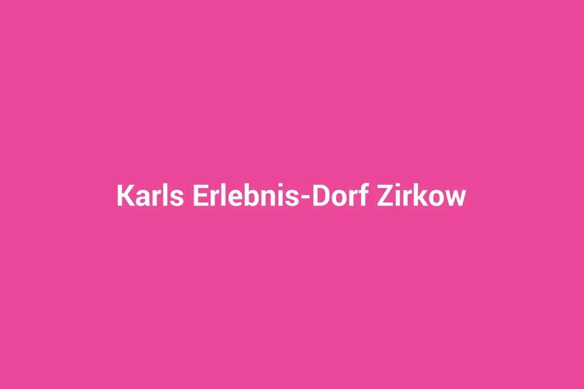 Zirkow mit Kindern entdecken