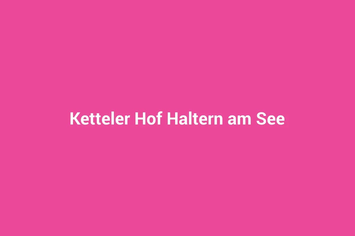 Haltern am See mit Kindern entdecken