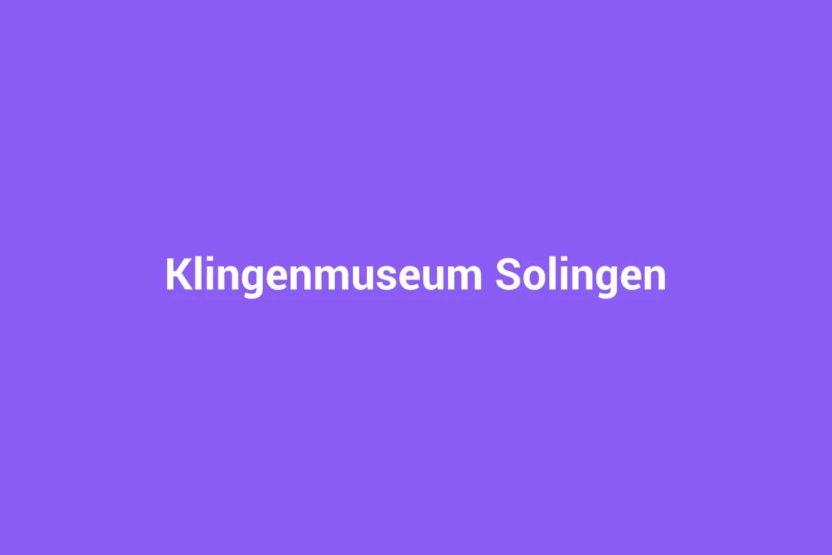 Solingen mit Kindern entdecken
