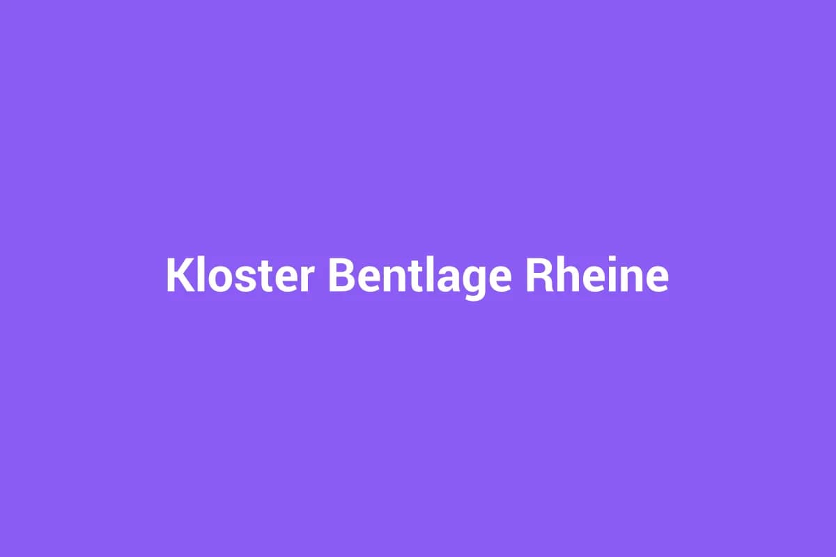 Kloster Bentlage Rheine