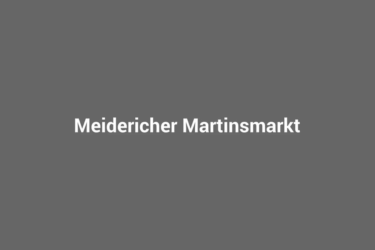 Meidericher Martinsmarkt