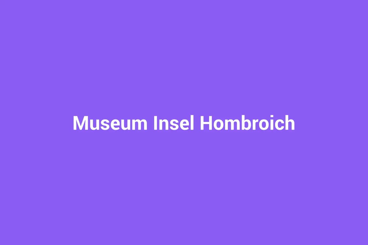 Museum Insel Hombroich