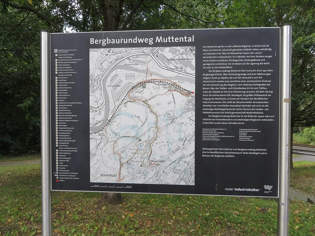 Bergbauwanderweg Muttental