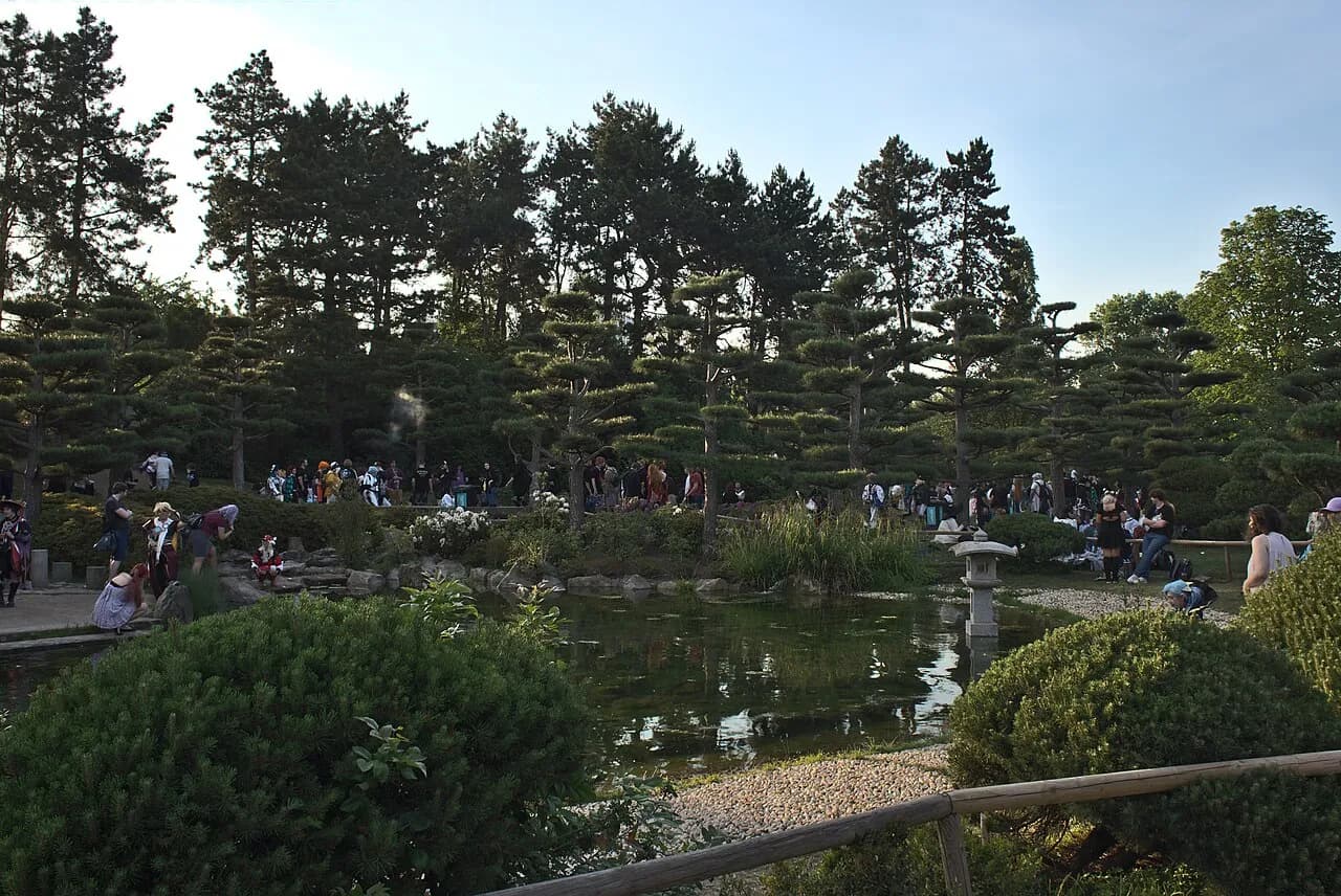 Nordpark Düsseldorf mit Japanischem Garten