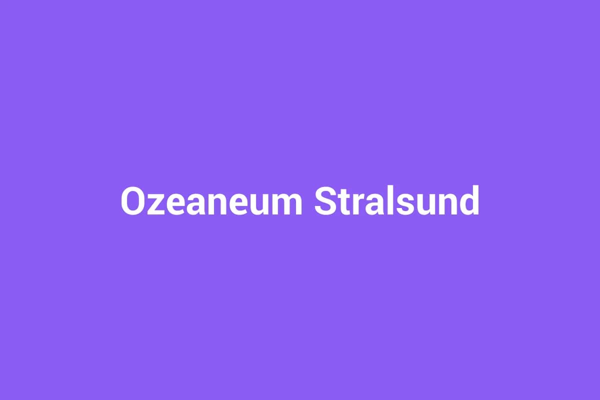 Ozeaneum Stralsund