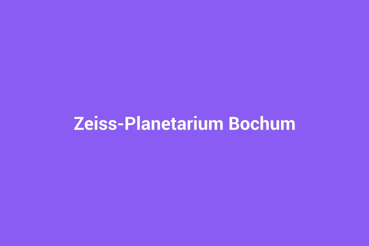 Zeiss-Planetarium Bochum