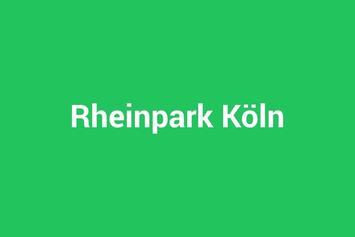 Rheinpark Köln