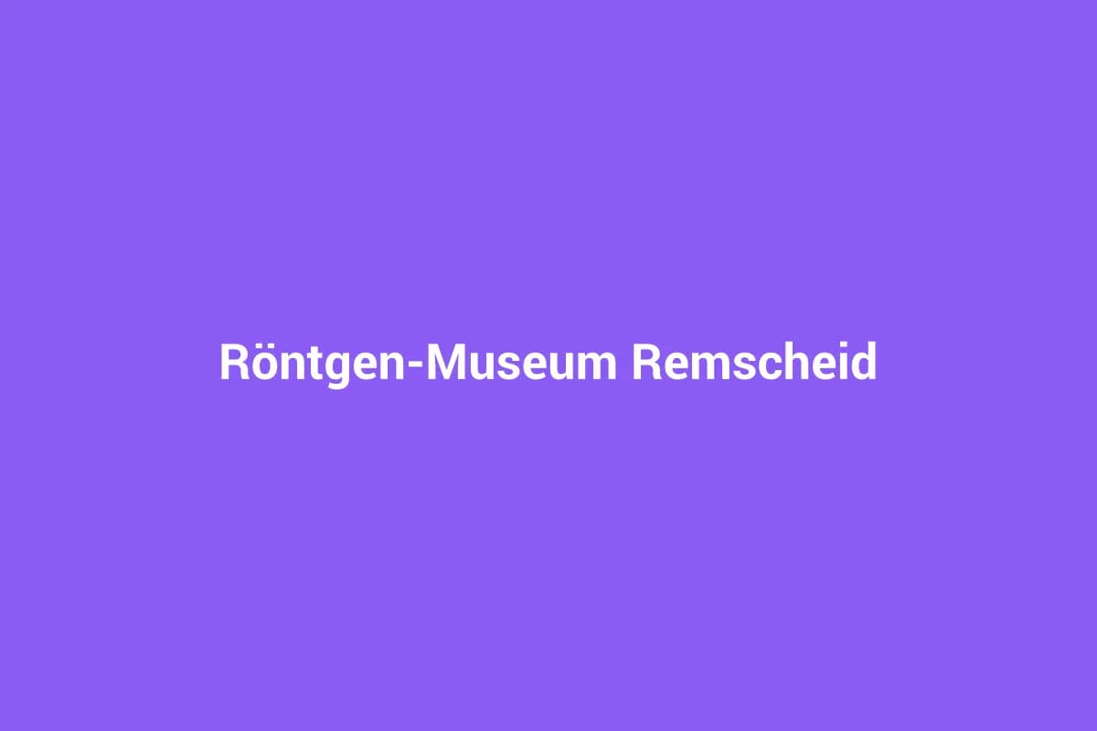 Remscheid mit Kindern entdecken