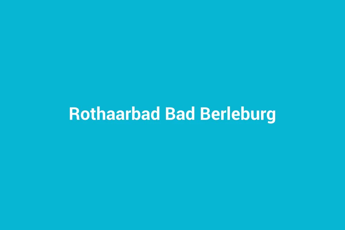 Rothaarbad Bad Berleburg