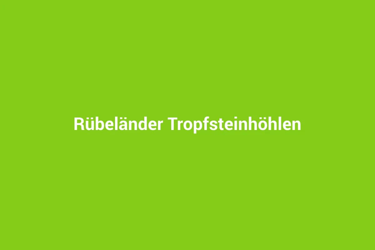 Oberharz am Brocken OT Rübeland mit Kindern entdecken