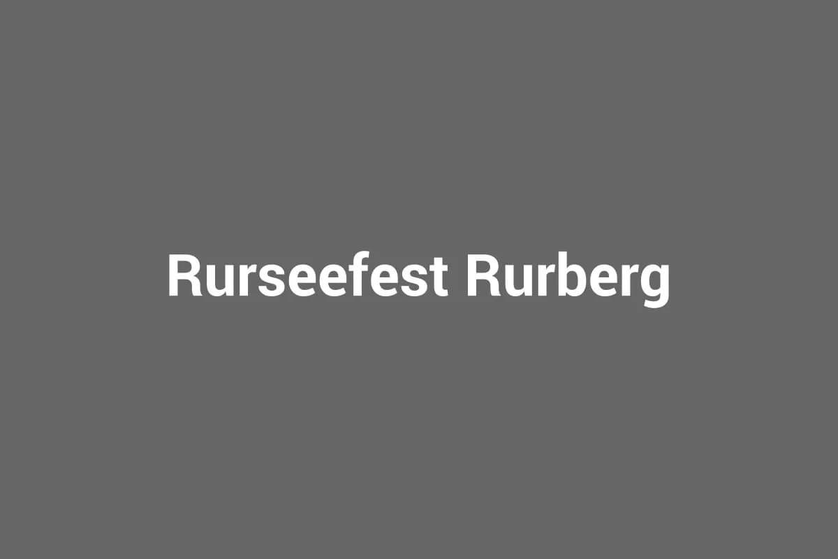 Rurseefest Rurberg