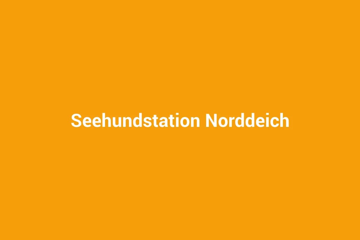 Seehundstation Norddeich