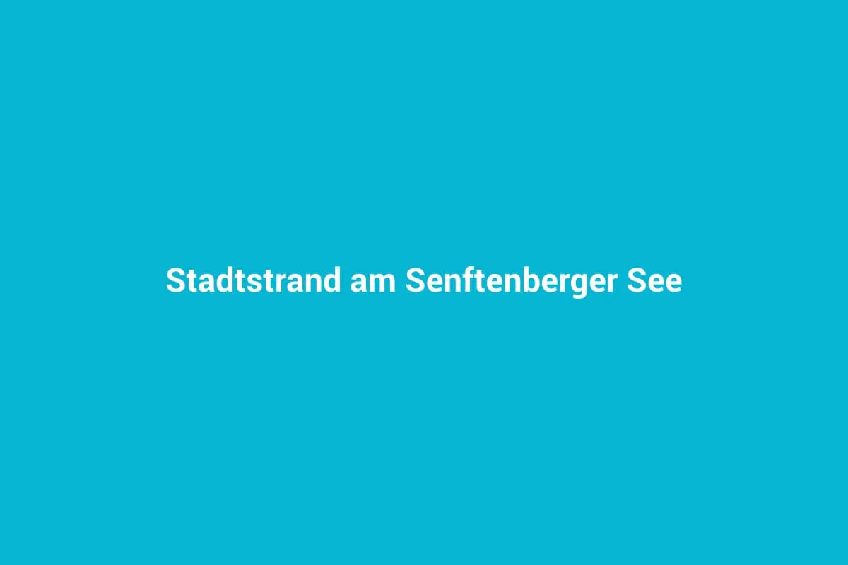 Senftenberg mit Kindern entdecken
