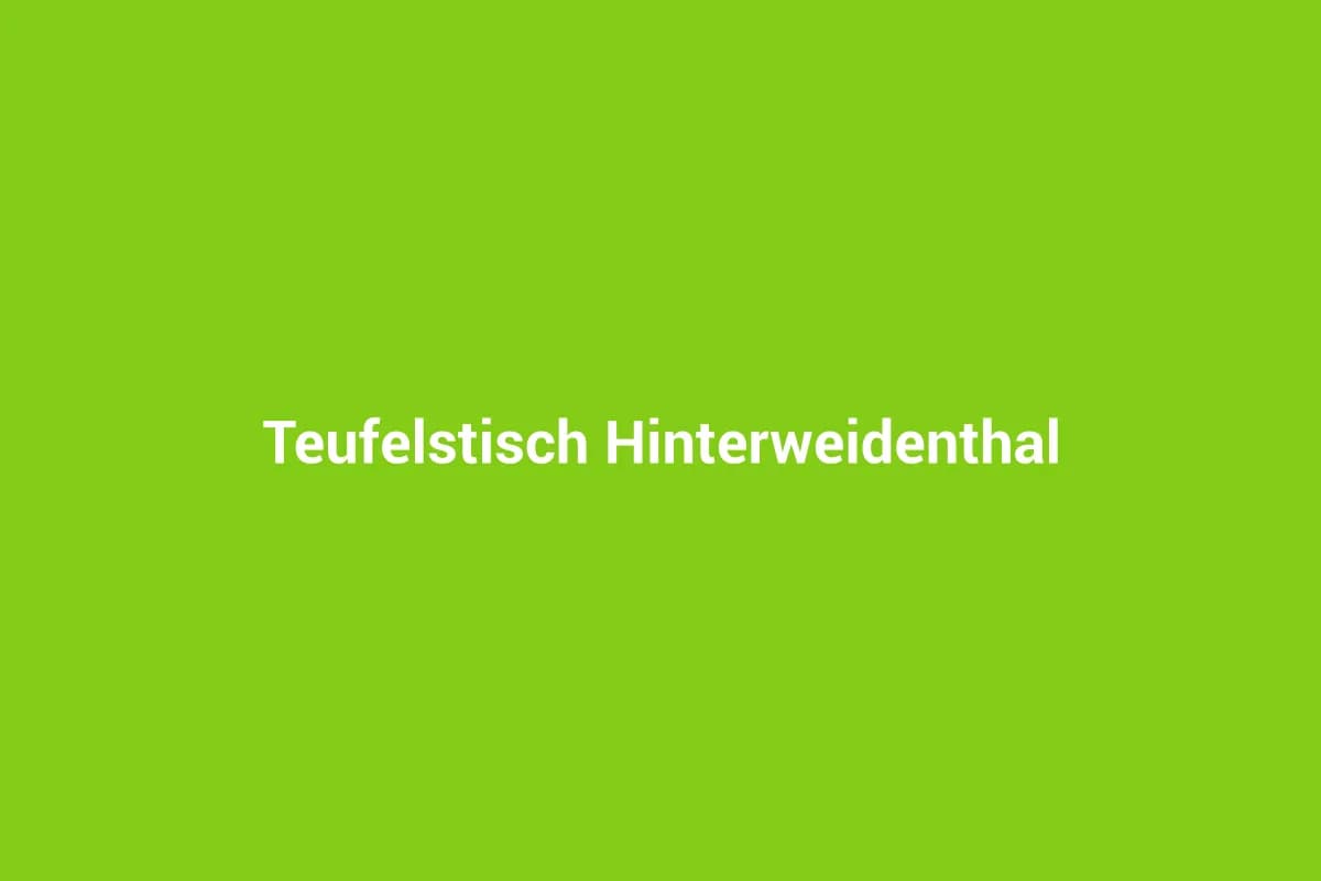 Hinterweidenthal mit Kindern entdecken