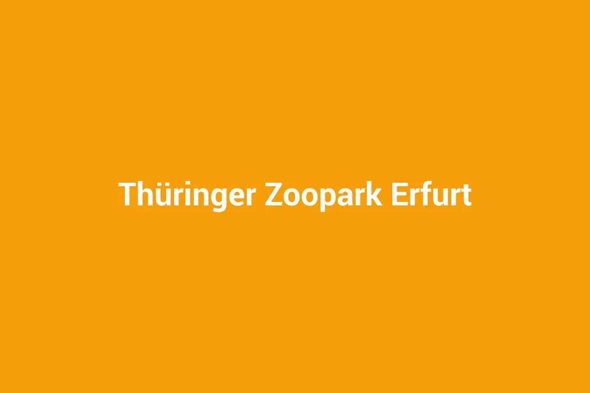 Thüringer Zoopark Erfurt