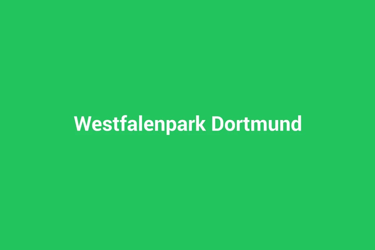Westfalenpark Dortmund