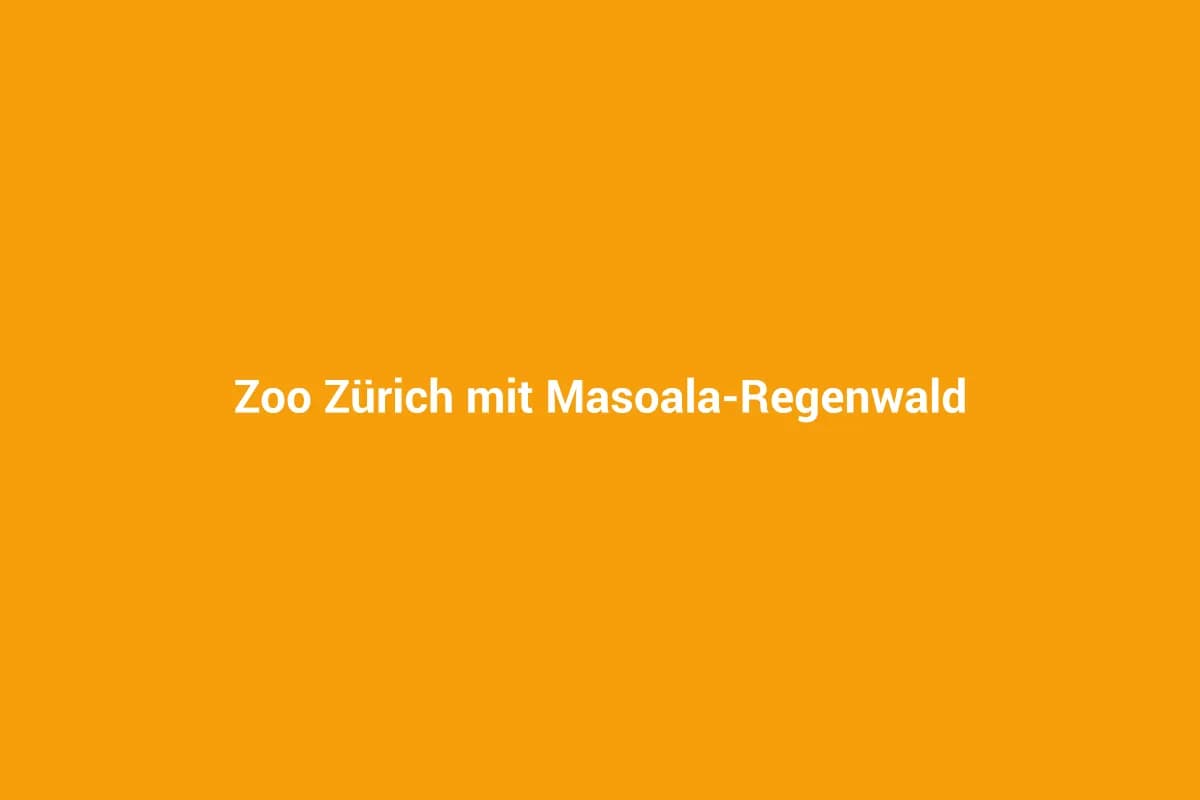 Zürich mit Kindern entdecken